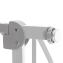 Lionelo Truus Slim Grey Cancelletto di sicurezza-Larghezza Regolabile da 75 fino a 105 cm 