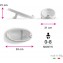 Transat De Bain OkBaby Jelly Blanc