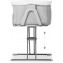 Culla Co-Sleeping Hauck Face To Me 2 Melange Grey