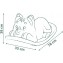 Bascule Une Place Smoby Life - Chat Vert