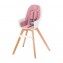 Seggiolone 2 in 1 Kinderkraft Tixi Rosa