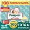 Couches-Culottes Pampers Baby Dry Junior Mesure 5 (12-18 kg) 108 Couches