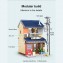 Maison de thé japonaise CaDa - Blocs de construction 1200 pièces