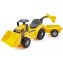 Cavalcabile Ecoiffier Escavatore con Rimorchio