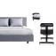 Culla Co-Sleeping MoMi Revo Grigio Scuro