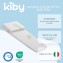 Completo Antisoffoco per Carrozzina e Trio Kiby in Aloe Vera
