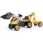 Trattore Smoby Builder Max con Benna Scavatrice e Rimorchio