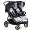 Passeggino Gemellare Hauck Rapid3R Duo Silver/Charcoal