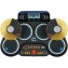VTech Kidi DJ Drums-Batteria Elettronica per Bambini Lingua Italiana,6+ Anni