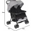 Graco DuoRider Passeggino Doppio leggero Steeple Gray 
