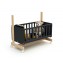 Culla Co-Sleeping AT4 Comfort Grigio Grafite Faggio
