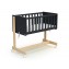 Culla Co-Sleeping AT4 Comfort Grigio Grafite Faggio