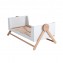 Lettino Trasformabile Micuna Swing Bianco