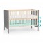 Lettino Trasformabile Kinderkraft Mia Grey + Materasso