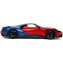 Set Jada Toys Marvel Spiderman + Ford GT 2017