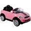 Auto Elettrica Rollplay Mini Cooper S Roadster 6V Rosa