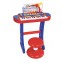 Tastiera Elettronica Bontempi 31 Tasti Blu Rosso