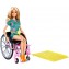 Bambola Barbie Fashionistas 165 Sedia a Rotelle 