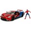 Set Jada Toys Marvel Spiderman + Ford GT 2017