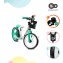 Bicicletta senza Pedali Kinderkraft Space Verde