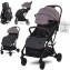 Poussette Légère Lorelli Minori Grey Jasper avec Chancelière jusqu'à 22 kg