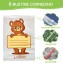 Bustine Corredino Ospedale Lovabear Orso Color 6 pz.