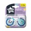 Tomme Tippee Set 02 Succhietti 0-6 mesi in silicone Anytime Ortodontico Panda Bianco e Azzurro