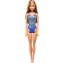Bambola Barbie Beach Bionda Costume Viola