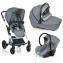 Trio Brevi Presto City Reversibile Grigio Melange Chiaro 652