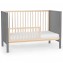 Lettino Trasformabile Kinderkraft Mia Grey + Materasso