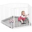 Recinzione Baby Dan Park a Kid 5 Materasso Incluso Bianco