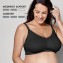 Reggiseno per Gravidanza e Allattamento Medela Keep Cool Ultra Nero Taglia XXL