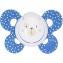 Succhietto Chicco Physio Comfort Caucciù Celeste Orsetto 6-16m
