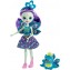 Bambola Mattel Enchantimals Patter il Pavone e Flap