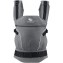 Marsupio Manduca First Baby Carrier Pure Cotton Dark Grey