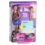 Bambola Barbie Babysitter con Vasca da Bagno