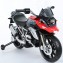  Moto Elettrica Rollplay BMW 1200 GS Rosso
