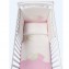 Mibb Completo Piumone Sfilabile Nuvoletta Rosa /