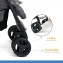 Passeggino Gemellare Joie Aire Twin Dark Pewter