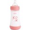 Chicco PERFECT 5 Biberon Anticolica 240 ml, Biberon Flusso Medio 2 Mesi + Bimba