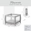 Box Hauck Sleep N Play SQ Nordic Grey