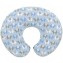 Fodera Cuscino Allattamento Boppy Elephants Blue