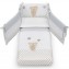 Completo Piumone Azzurra Design Contact Art Grigio/Avana