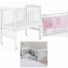 Lettino Culla Co-Sleeping Picci Lella + Materasso e Tessile Rosa