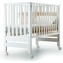 Lettino Culla Contact Azzurra Design Bianco con Materasso