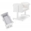 Culla Erbesi Ninna Bianco/Bianco + Completo Piumone