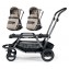 Passeggino Gemellare Peg Perego Duette Piroet Luxe Ecru