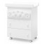 Cassettiera Fasciatoio Erbesi Soft Luce Bianco con Swarovski