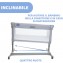 Berceau Cododo Chicco Next2Me Dream Evo Magic Grey Re Lux