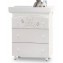 Cassettiera Fasciatoio Azzurra Design Sophia Bianco